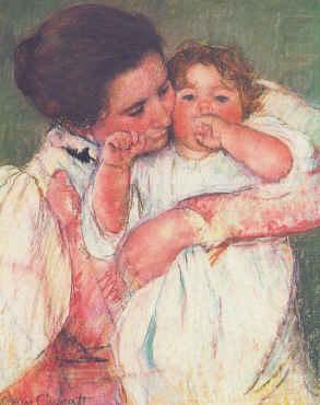 Mary Cassatt Mother and Child  vvv china oil painting image